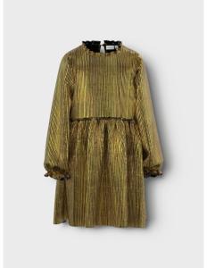 ბავშვის კაბა NAME IT - NKFRITALLICA LS DRESS PB