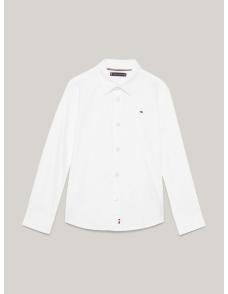 ბავშვის პერანგი/ბლუზი TOMMY HILFIGER - FLAG OXFORD SHIRT LS