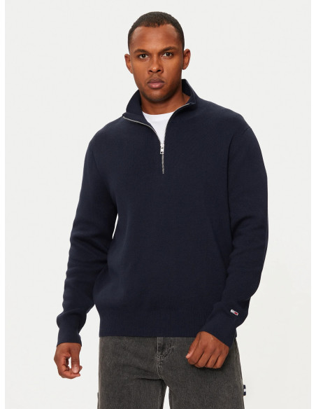 კაცის სვიტერი Tommy Jeans - TJM REG HALF ZIP SWEATER