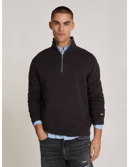 კაცის სვიტერი Tommy Jeans - TJM REG HALF ZIP SWEATER