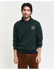 კაცის სვიტერი Gant - BADGE C-NECK