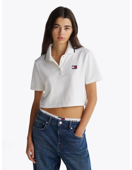 მაისურები Tommy Jeans - TJW CRP BADGE SS POLO