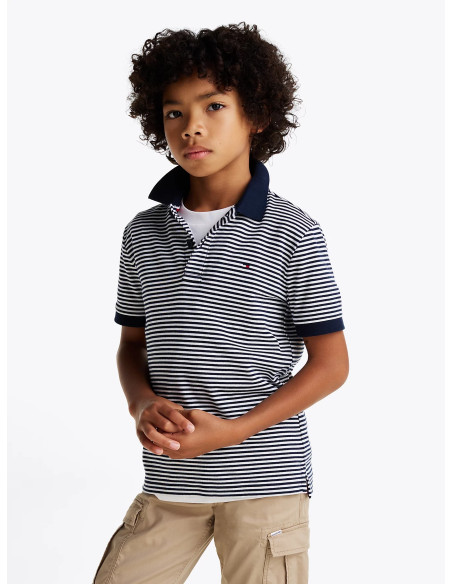 მაისური TOMMY HILFIGER - INTERLOCK REG POLO SS
