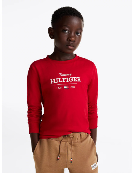 მაისური TOMMY HILFIGER - MONOTYPE 1985 REG TEE LS