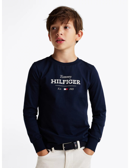 მაისური TOMMY HILFIGER - MONOTYPE 1985 REG TEE LS