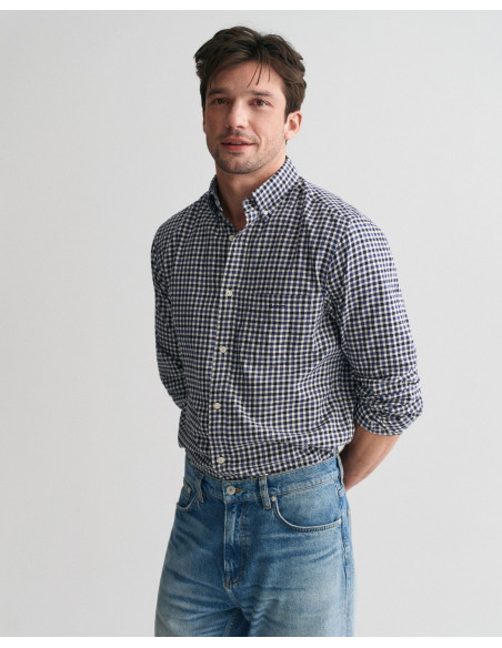 პერანგი Gant - REG LIGHT TWILL GINGHAM SHIRT