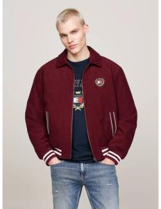 კაცის ქურთუკი Tommy Jeans - TJM CREST CORD LETTERMAN JACKET