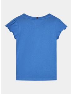 მაისური TOMMY HILFIGER - ESSENTIAL RUFFLE SLEEVE TOP SS