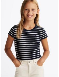 მაისური TOMMY HILFIGER - RIB KNIT TOP SS