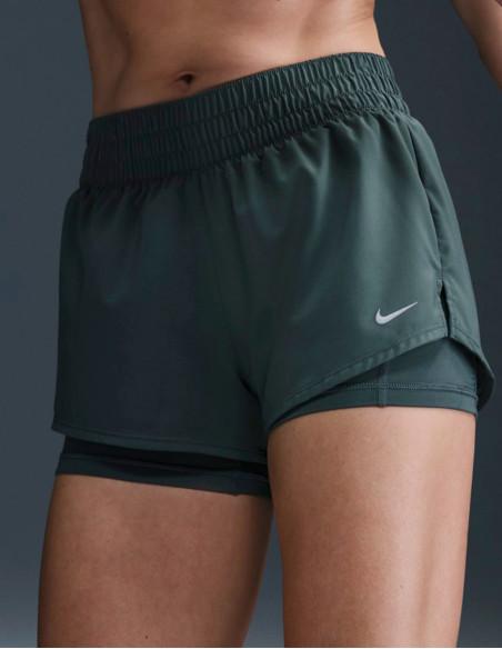 შორტი NIKE - W NK ONE DF MR 3IN 2N1 SHORT