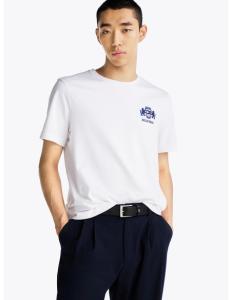მაისური Tommy Hilfiger - HILFIGER SMALL CREST TEE