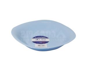 თეფში ღრმა, ოთხკუთხედი, ღია ცისფერი, 21სმ, CARINE