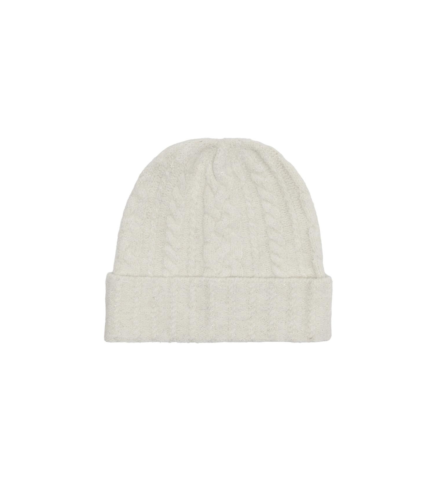 ქალის ქუდი ONLY - ONLSALLY LIFE CABLE LUREX KNIT BEANIE CC