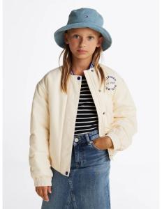 ბავშვის ქურთუკი TOMMY HILFIGER - VARSITY SATEEN BOMBER