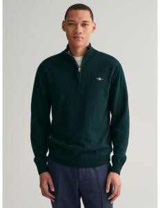 კაცის სვიტერი Gant - SUPERFINE LAMBSWOOL HALF ZIP