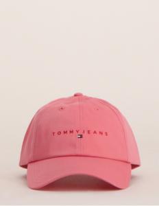 ქალის კეპი Tommy Jeans - TJW LINEAR LOGO 6 PANEL CAP