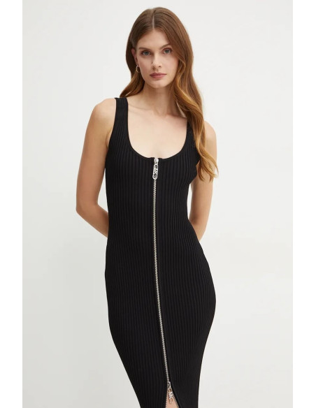 კაბა MICHAEL KORS - SCOOP NK RIB ZIP TANK DRS