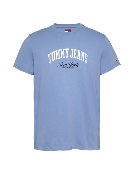 მაისური Tommy Jeans - TJM SLIM VARSITY POP TEE EXT