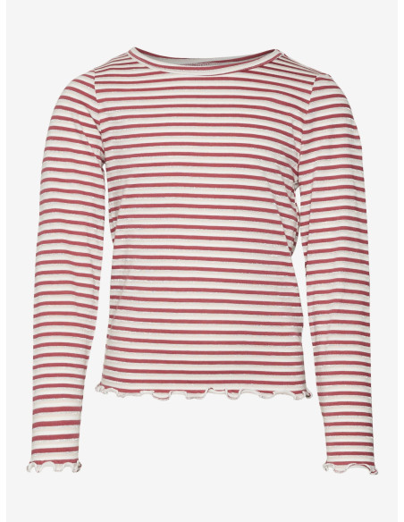 მაისური Vero Moda Girl - VMGLITTER STRIPE FRANCIS LS TOP JRS GIRL