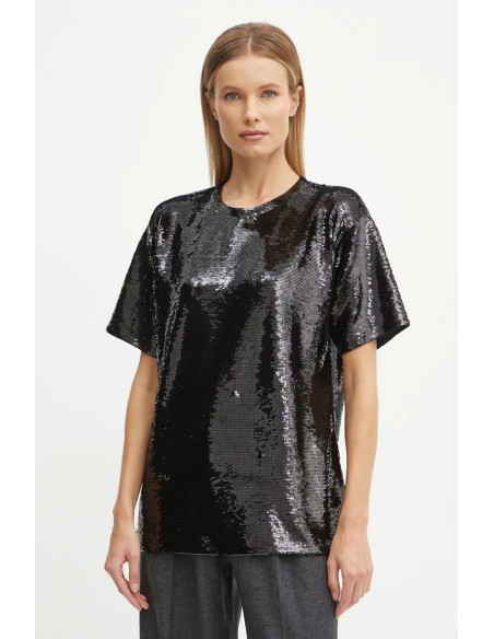 პერანგი MICHAEL KORS - SEQ OVRSIZE BF TUNIC TEE