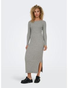 კაბა ONLY - ONLKATIA LS MAXI BOATNECK DRESS CC KNT