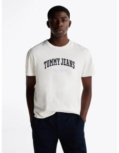 მაისური Tommy Jeans - TJM SLIM VARSITY POP TEE EXT