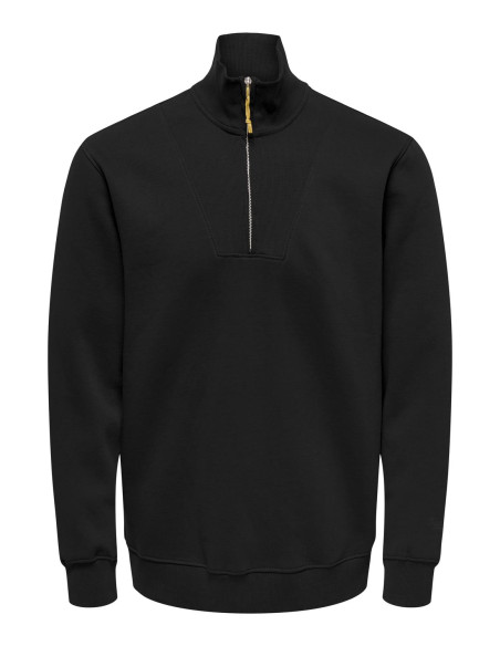 ბავშვის ჯემპრი/ჟაკეტი KIDS ONLY - KOBRILEY LIFE LS HIGHNECK HALFZIP CS SWT