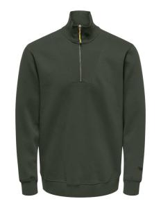 ბავშვის ჯემპრი/ჟაკეტი KIDS ONLY - KOBRILEY LIFE LS HIGHNECK HALFZIP CS SWT