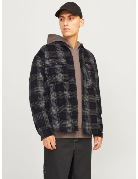 პერანგი Jack&Jones - JCOTHEO CORDUROY CHECK OVERSHIRT LS