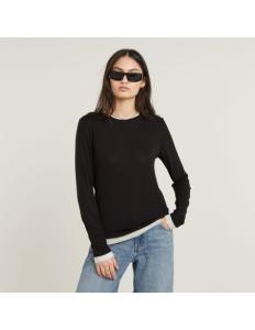 მაისურები G-Star Raw - Double layer r t l\s wmn