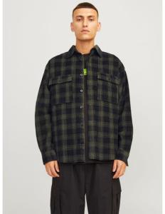 პერანგი Jack&Jones - JCOTHEO CORDUROY CHECK OVERSHIRT LS
