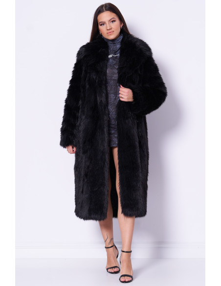 ქურთუკი MICHAEL MICHAEL KORS - FAUX FUR LONG COAT