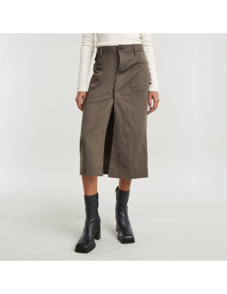 ქვედაბოლო G-Star Raw - Midi Utility Skirt wmn