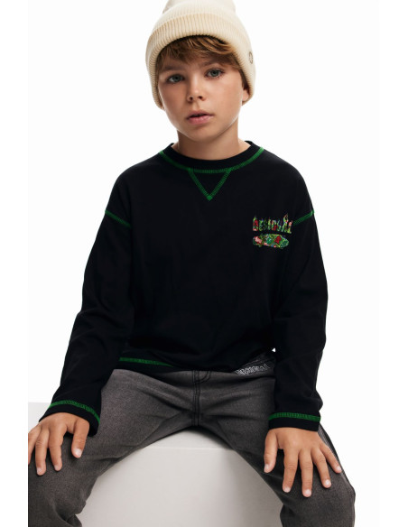 ბავშვის ჯემპრი/ჟაკეტი Desigual - SKATE HOODIE