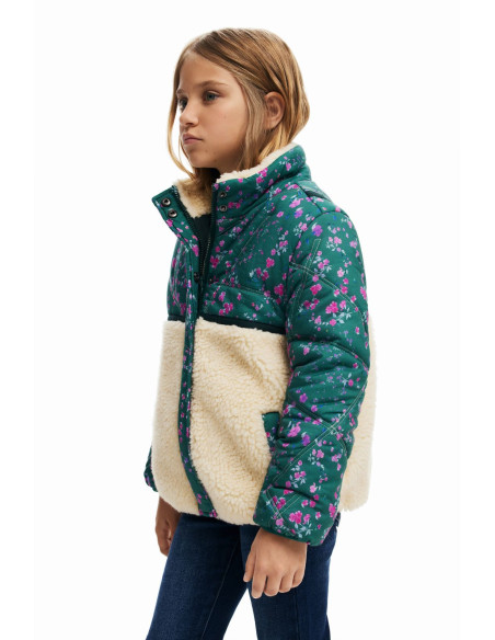 ბავშვის ქურთუკი Desigual - COMBINED PADDED COAT
