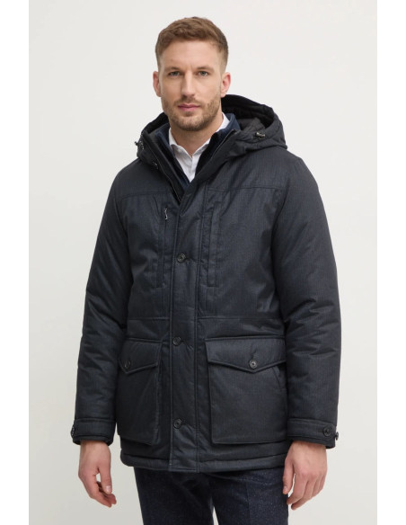 კაცის ქურთუკი MICHAEL MICHAEL KORS - HERRINGBONE MELANGE PARKA