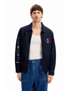 კაცის ქურთუკი DESIGUAL - DENIM JACKET SILHOUETTES