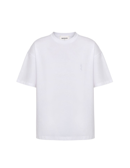 მაისურები Reckless - R EMBROIDERED TEE WHITE
