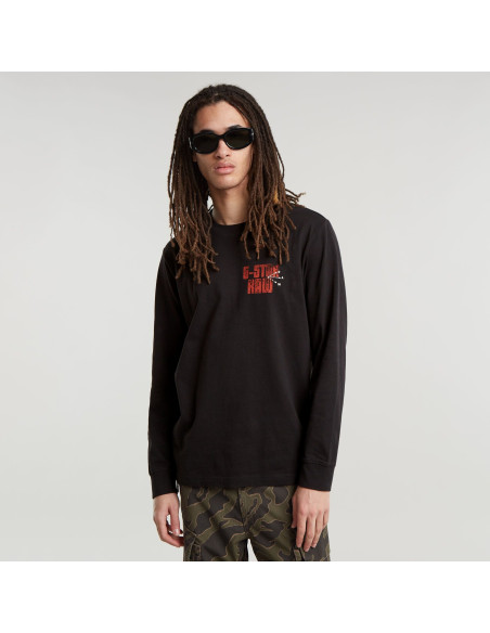 მაისური G-Star Raw - Big crane back gr l\s