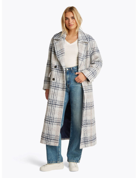 ქურთუკი Tommy Jeans - TJW RLX WOOL COAT