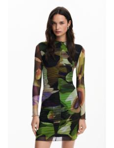 კაბა DESIGUAL - PRINTED MINI DRESS M. CHRISTIAN LACROIX