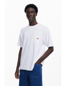 მაისური DESIGUAL - LOGO POCKET T-SHIRT
