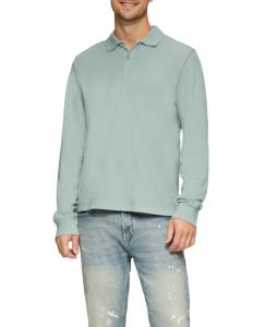 კაცის სვიტერი s.OLIVER - Piqué Polo Shirt With Logo Embroidery