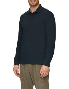 კაცის სვიტერი s.Oliver - Piqué Polo Shirt With Logo Embroidery