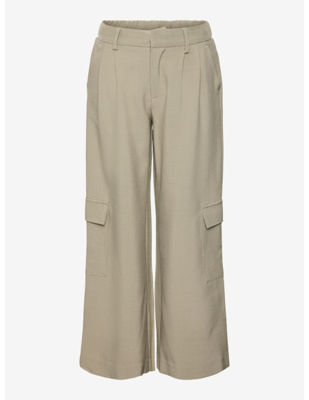 შარვალი Vero Moda Girl - VMTARISA MW SUPER WIDE CARGO PANT GIRL