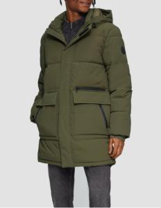 კაცის ქურთუკი s.OLIVER - Quilted Parka With a Hood And an Inner Collar