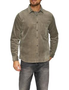 პერანგი s.OLIVER - Corduroy Shirt With Breast Pocket