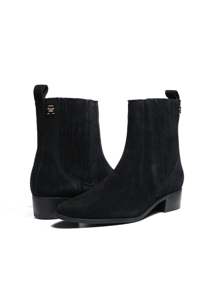 ქალის ბათინკი Tommy Hilfiger - COWBOY CHELSEA SUEDE