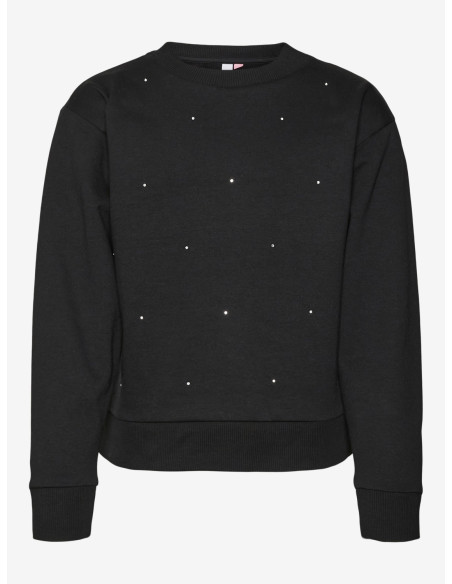 ბავშვის ჯემპრი/ჟაკეტი Vero Moda Girl - VMOCTAVIA SIMILI BRU LS SWEAT JRS GIRL