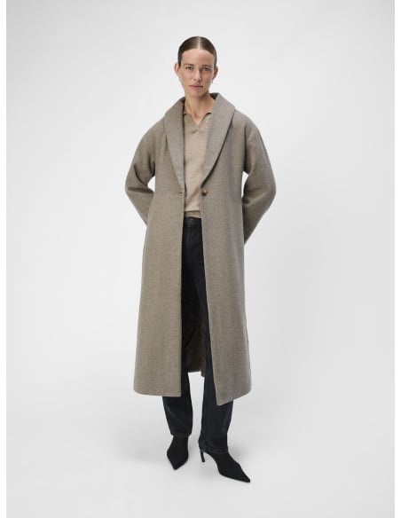 ქურთუკი OBJECT - OBJPISA LONG COAT NOOS